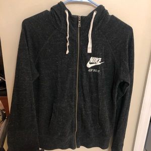 NIKE hooded zip up